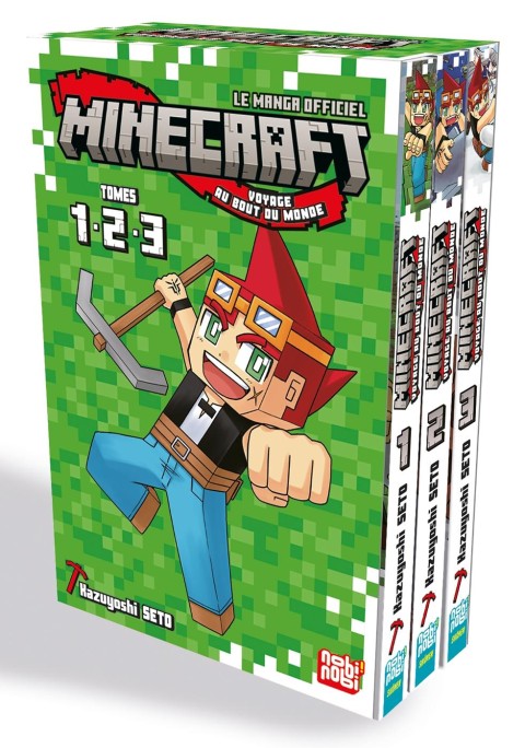 Minecraft - Le manga officiel Voyage au bout du monde