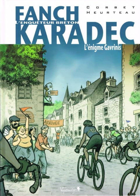 Couverture de l'album Fanch Karadec l'enquêteur breton Tome 4 l'énigme Gavrinis
