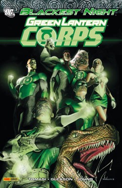 Couverture de l'album Blackest Night - Green Lantern Corps