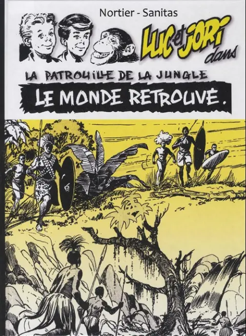 Luc et Jori dans la patrouille de la jungle