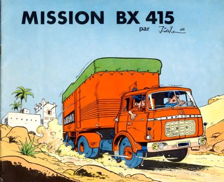 Couverture de l'album Mission BX 415 Tome 1