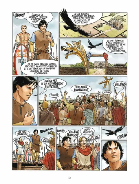 Planche de l'album Le Casque d'Agris Tome 3 Le cœur ou la raison