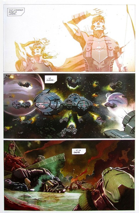 Planche de l'album Avengers de Jonathan Hickman 1
