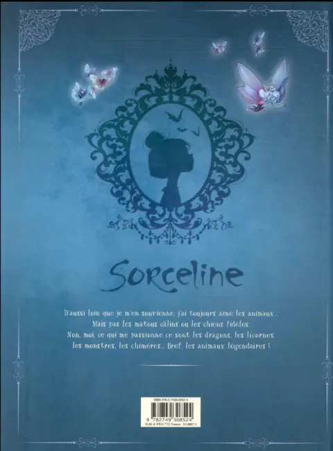Verso de l'album Sorceline Tome 1 Un jour je serai fantasticologue !