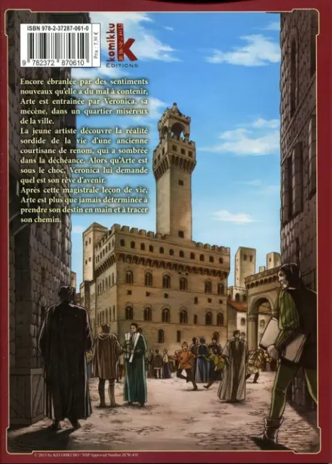 Verso de l'album Arte 2