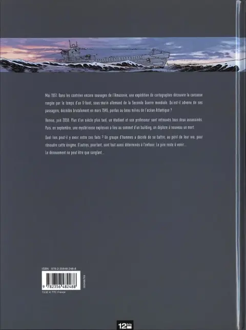 Verso de l'album U-Boot Tome 2 Herr Himmel