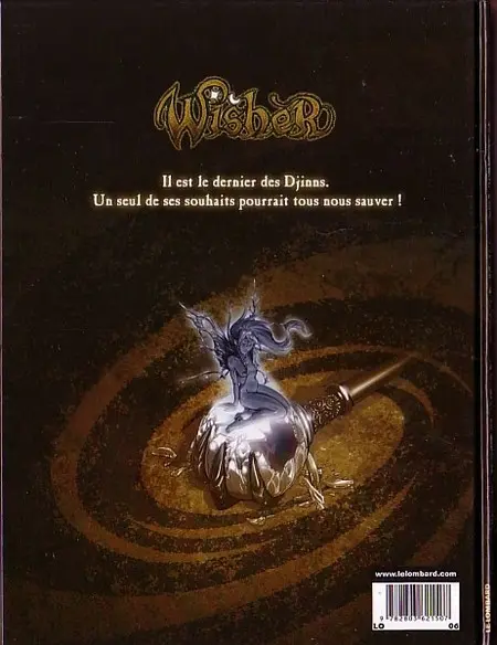 Verso de l'album Wisher Tome 1 Nigel