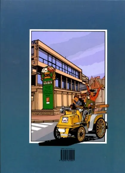 Verso de l'album Zoé et Célestin Tome 2 Mystère sous la falaise