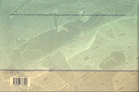 Verso de l'album 40 days dans le désert B