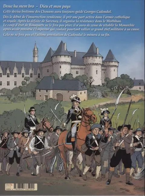 Verso de l'album Avec Cadoudal