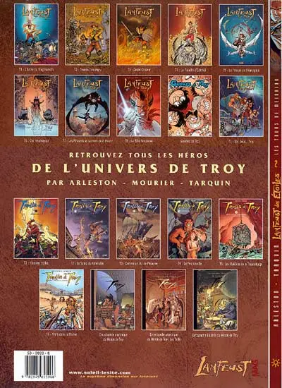 Verso de l'album Lanfeust des Étoiles Tome 2 Les tours de Meirrion