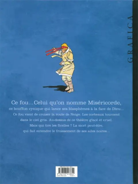 Verso de l'album Neige Tome 2 La mort corbeau