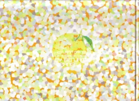 Verso de l'album Orange