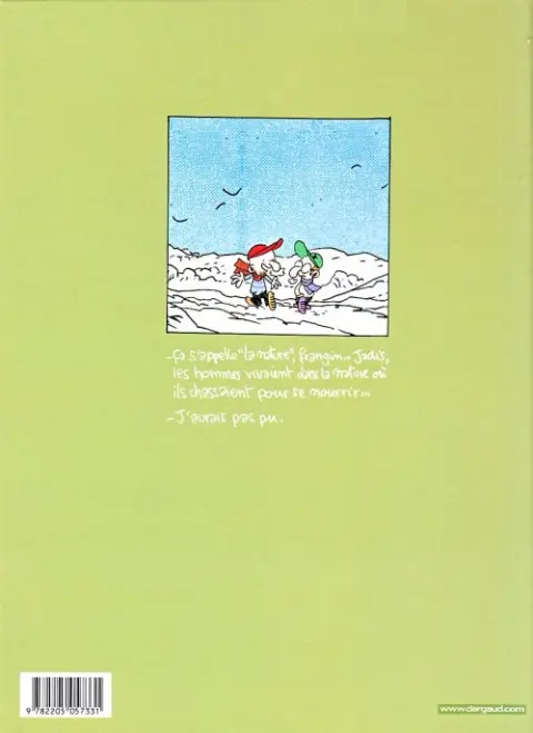 Verso de l'album Le Retour à la terre Tome 1 La vraie vie