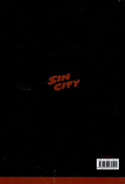 Verso de l'album Sin City Tome 7 L'enfer en retour