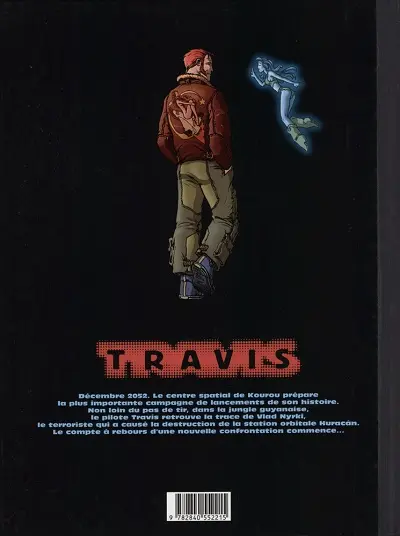 Verso de l'album Travis Tome 2 Opération Minotaure
