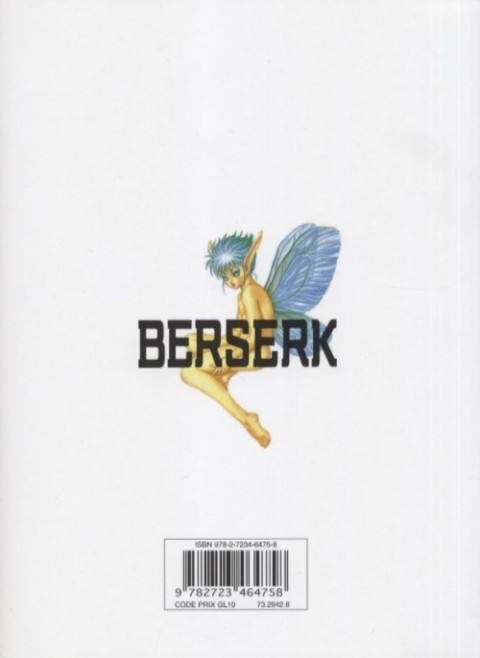 Verso de l'album Berserk 30