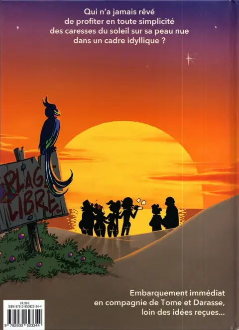 Verso de l'album Bronzage intégral