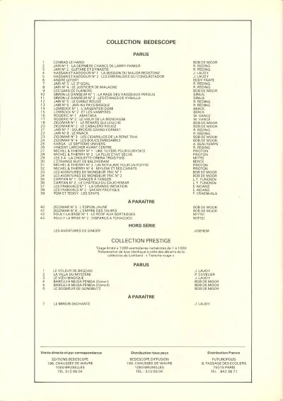 Verso de l'album Capitan Tome 2 Le château du cauchemar