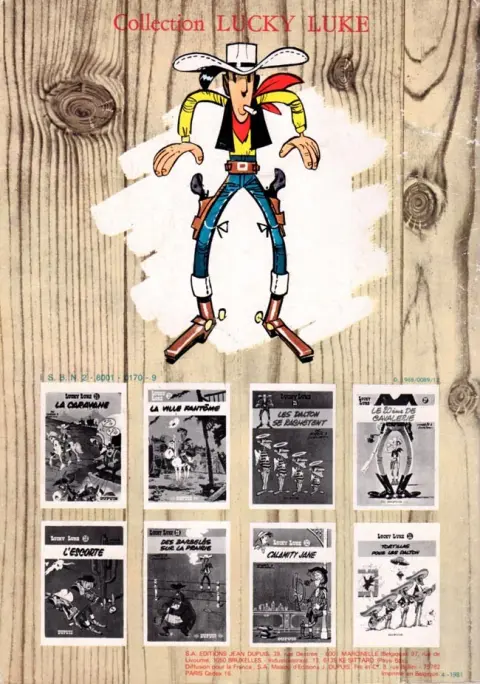 Verso de l'album Lucky Luke Tome 31 Tortillas pour les Dalton