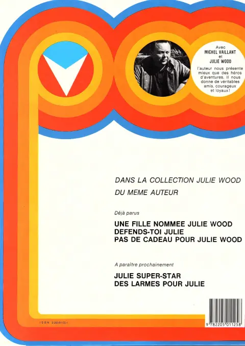 Verso de l'album Michel Vaillant Tome 30 Les jeunes loups