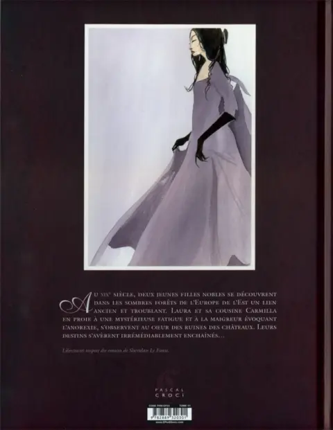 Verso de l'album Carmilla
