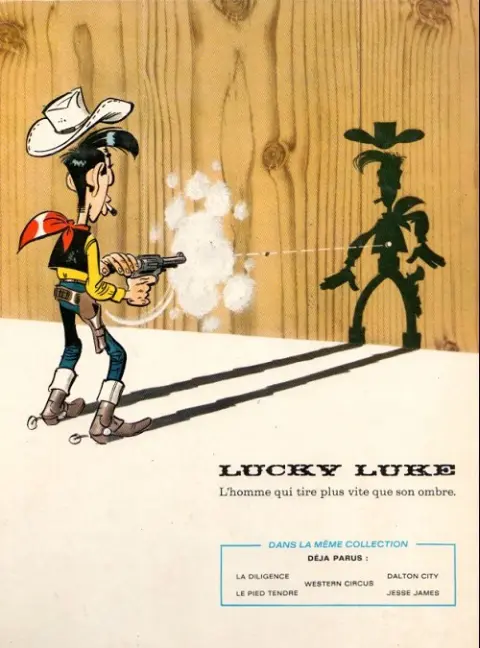 Verso de l'album Lucky Luke Tome 34 Dalton City