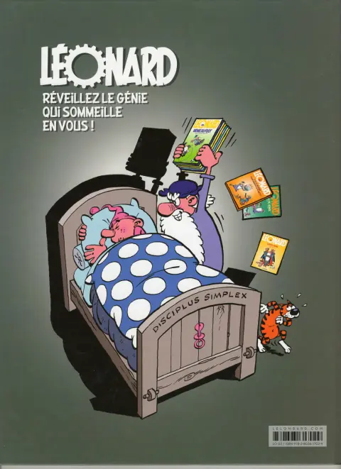 Verso de l'album Léonard Tome 4 Hi-Fi Génie