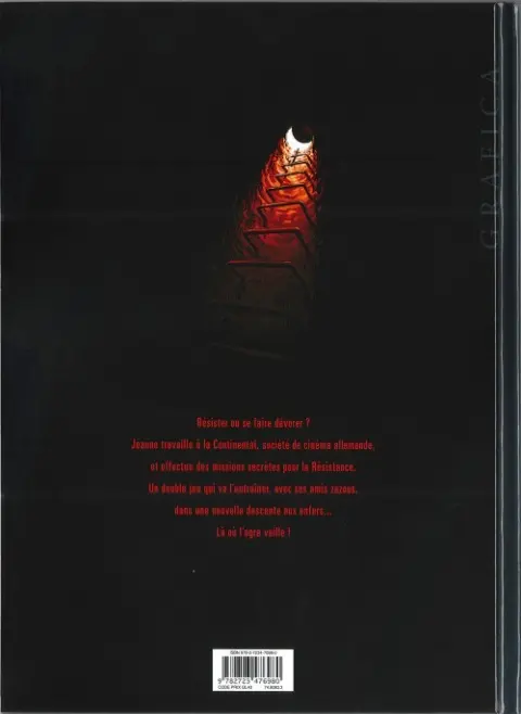 Verso de l'album Catacombes Tome 2 L'Ogre, le Zazou, la Résistante