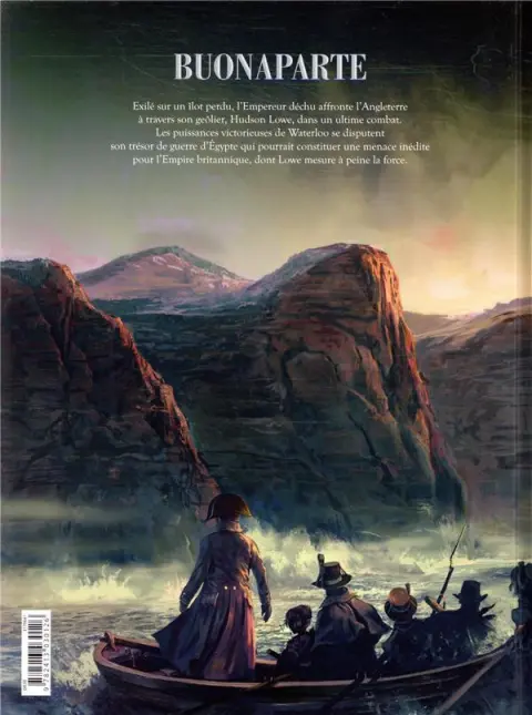Verso de l'album Buonaparte Tome 1 Sainte-Hélène