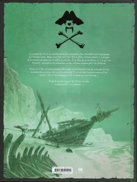 Verso de l'album Jim Hawkins Tome 3 À crocs et à sang