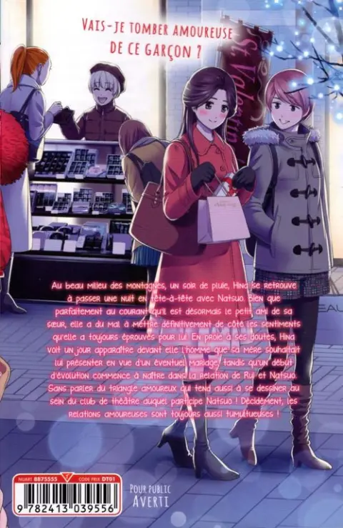 Verso de l'album Love X Dilemma Volume 17
