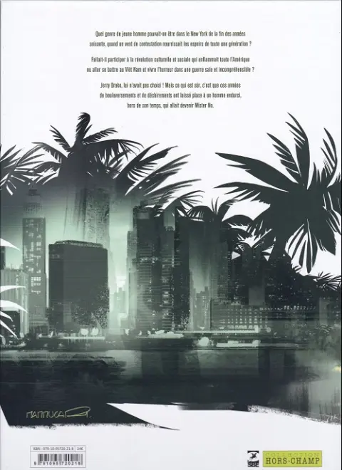 Verso de l'album Mister No revolution 1 Vietnam
