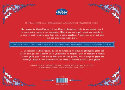 Verso de l'album Le roi Jéhan