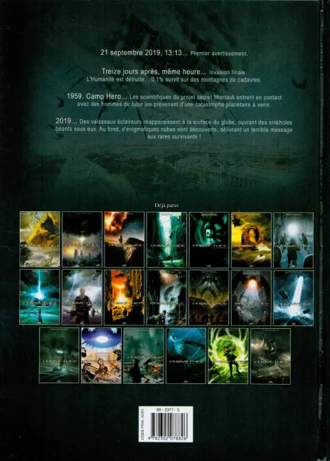 Verso de l'album Prométhée Tome 20 La Citadelle