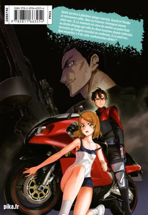 Verso de l'album Triage X 21