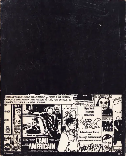 Verso de l'album Griffu