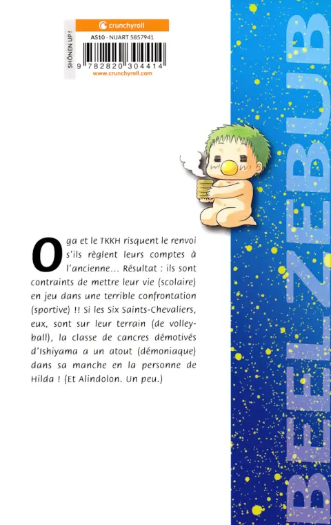 Verso de l'album Beelzebub 8 Place au volley-ball