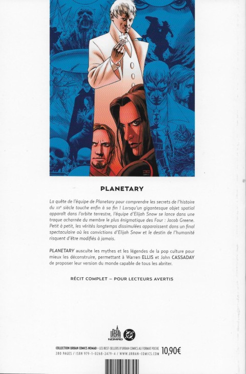 Verso de l'album Planetary Tome 3