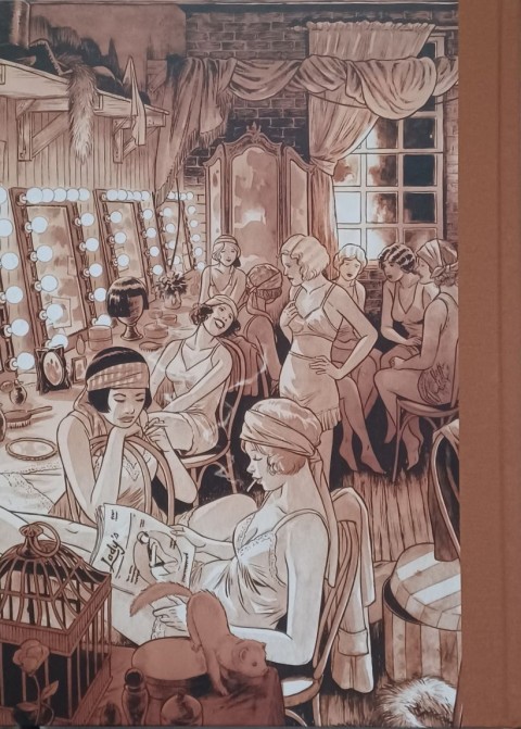 Verso de l'album Broadway - Une rue en Amérique Intégrale