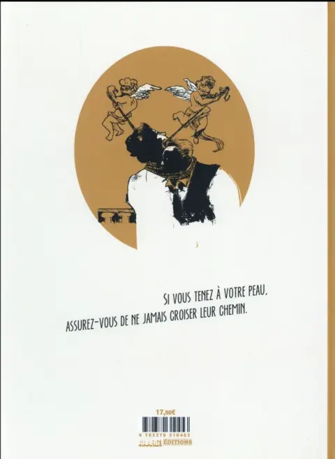 Verso de l'album Les Désaxés