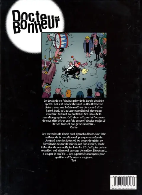 Verso de l'album Docteur Bonheur Tome 2 ...peut faire pire !