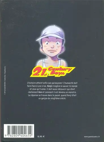 Verso de l'album 21st Century Boys 2