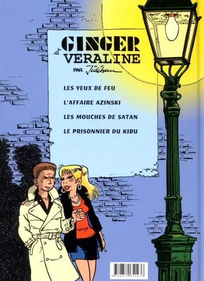 Verso de l'album Ginger Tome 7 Le prisonnier du Kibu