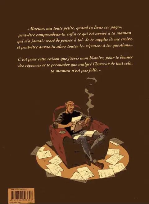 Verso de l'album Hypertext Tome 1 Mémoires vives