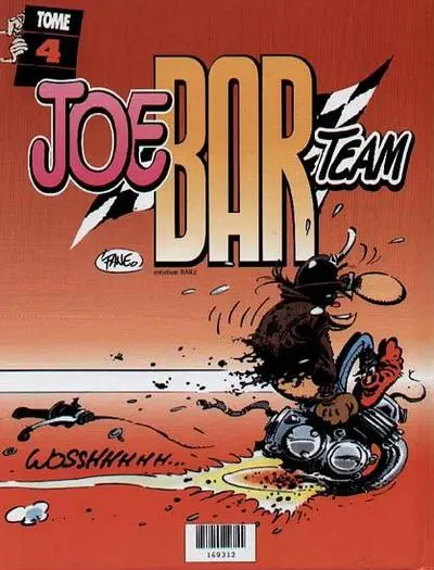 Verso de l'album Joe Bar Team Tomes 3 et 4