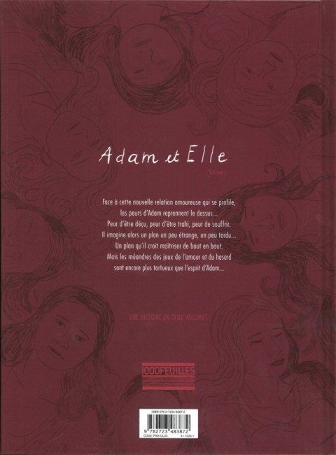 Verso de l'album Adam et Elle Tome 1 Première partie