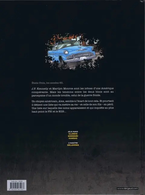 Verso de l'album La Liste 66 Tome 3 Kansas