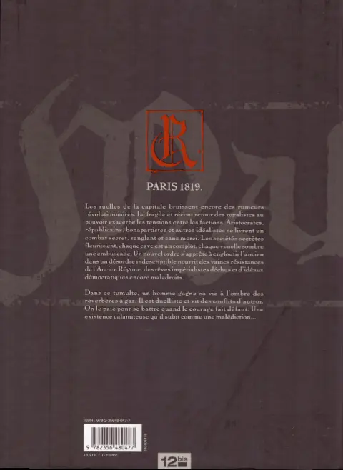 Verso de l'album Malicorne Première partie