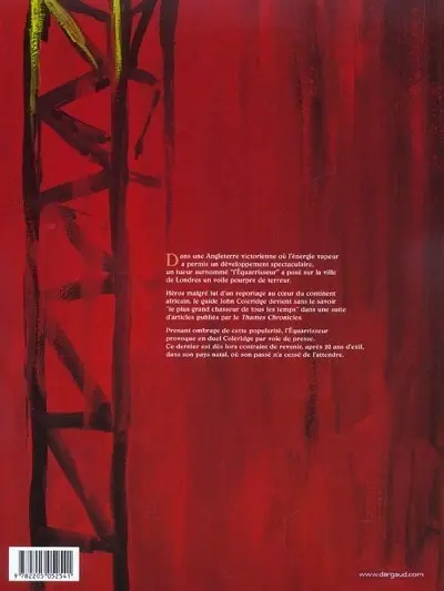 Verso de l'album Le Méridien des brumes Tome 1 Aubes pourpres